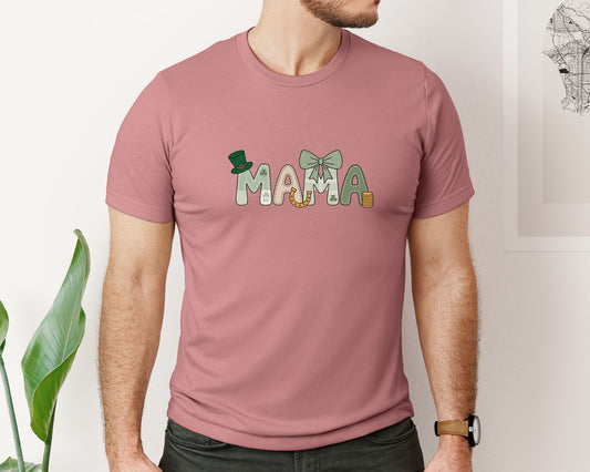 Mama St Patricks Day St Patrick Graphic T-Shirt