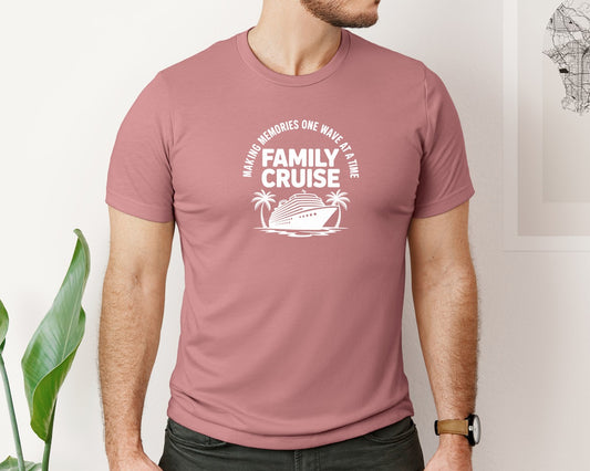 Family Cruise Make Memories On The Ocean Graphic T-Shirt