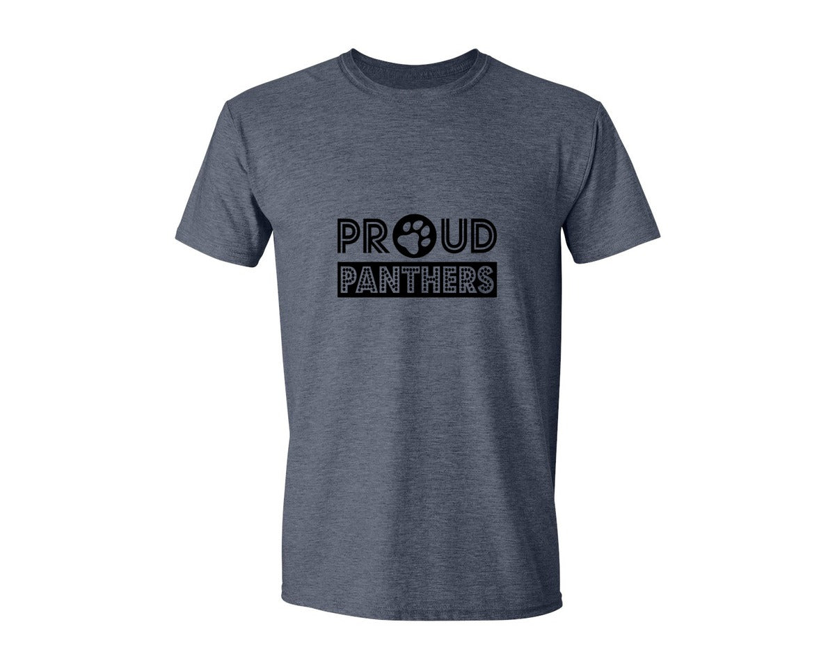 brand:Generic|color:Heather Navy|Panthers 4 In 1 Pack Graphic T-Shirt