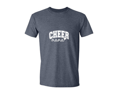 brand:Generic|color:Heather Navy|Cheer Mama Cheer Mom 2 Graphic T-Shirt
