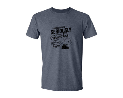 brand:Generic|color:Heather Navy|Vintage Funny Trendy Woman Shirt Design Graphic T-Shirt