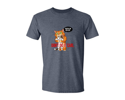 brand:Generic|color:Heather Navy|Funny Cats Quotes 6 Graphic T-Shirt
