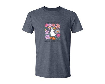 brand:Generic|color:Heather Navy|Dilly Dallying Duck Funny 2 Graphic T-Shirt