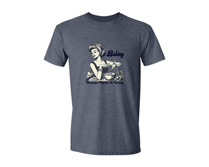 brand:Generic|color:Heather Navy|Trendy Vintage Graphic T-Shirt