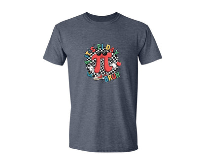 brand:Generic|color:Heather Navy|Its Pi Day Graphic T-Shirt