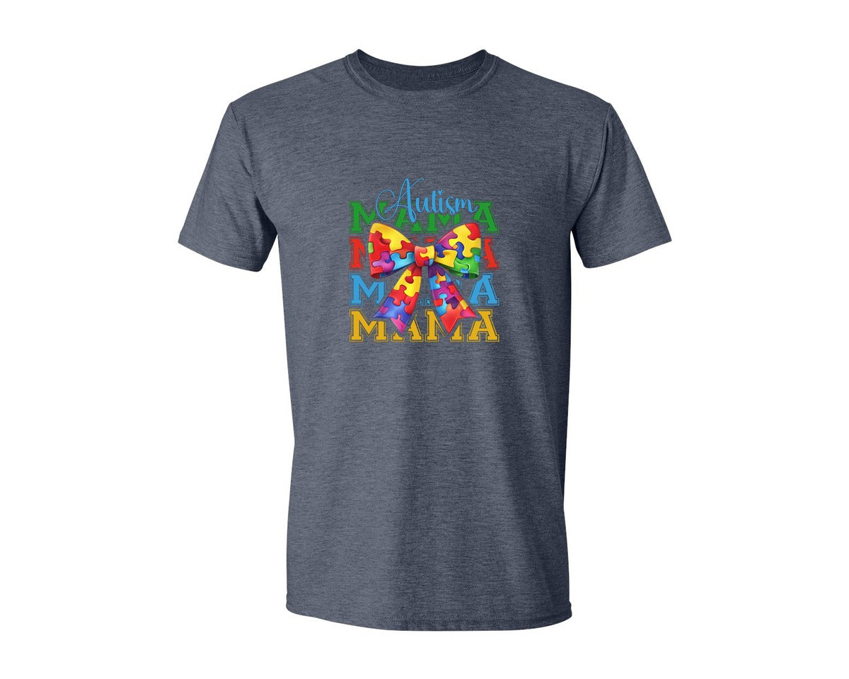 brand:Generic|color:Heather Navy|Autism Awareness Autism Graphic T-Shirt