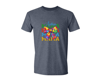 brand:Generic|color:Heather Navy|Autism Awareness Autism Graphic T-Shirt
