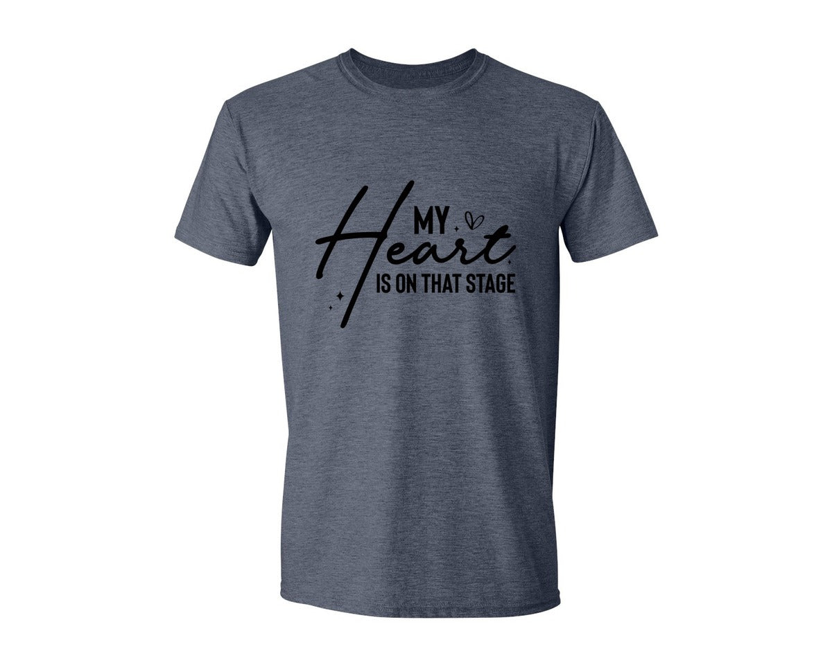 brand:Generic|color:Heather Navy|Dance Mom Sleeve Svgmom Svgmom T Shirt Graphic T-Shirt