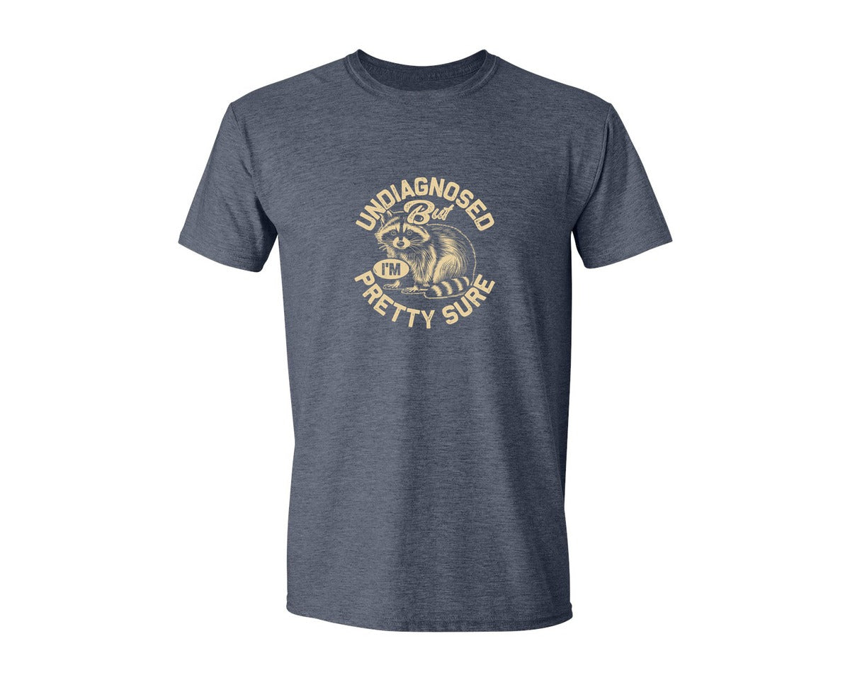 brand:Generic|color:Heather Navy|Funny Raccoon Meme T Shirt 2 Graphic T-Shirt