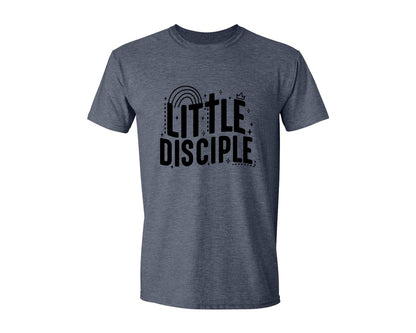brand:Generic|color:Heather Navy|Retro Little Disciple Tshirt Kids Graphic T-Shirt