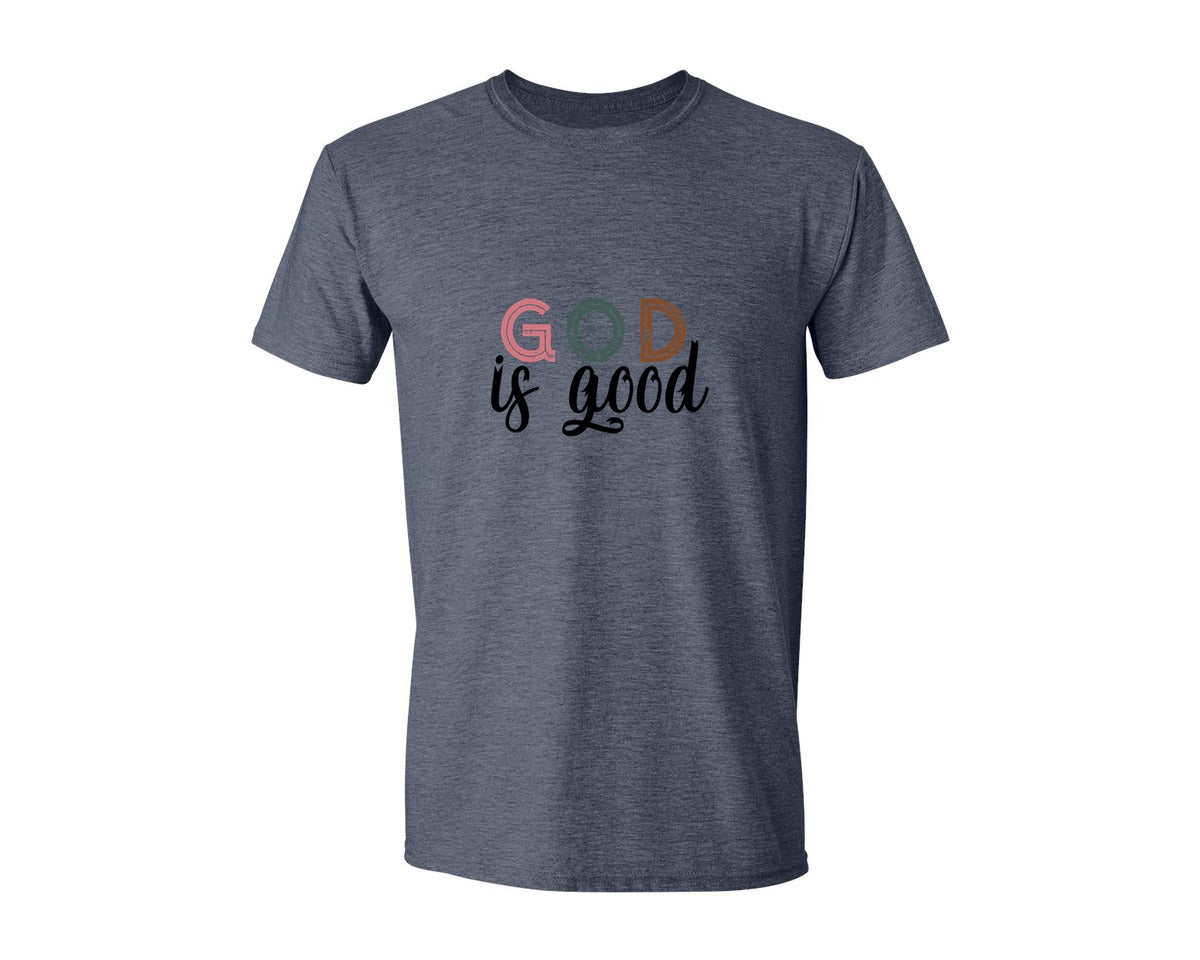 brand:Generic|color:Heather Navy|Boho Christian Religious Graphic T-Shirt