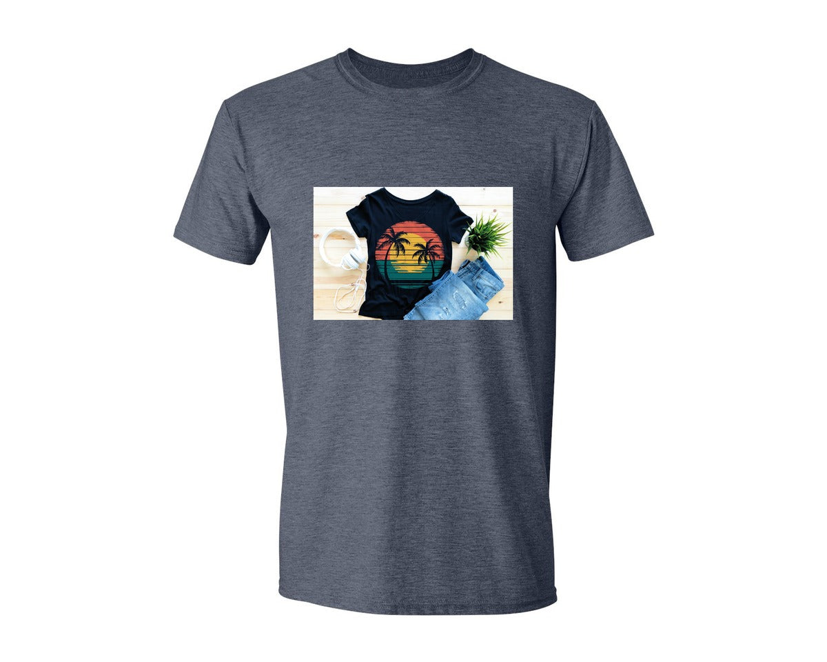 brand:Generic|color:Heather Navy|Summer T Shirt 34 Graphic T-Shirt