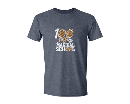 brand:Generic|color:Heather Navy|Happy 100 Days Of School T Shirt Design 30 Graphic T-Shirt