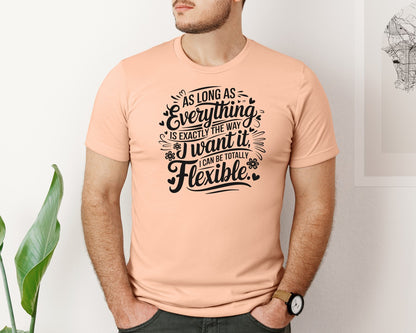brand:Bella Canvas|color:Heather Peach|Funny Quotes 20 Sarcastic Graphic T-Shirt