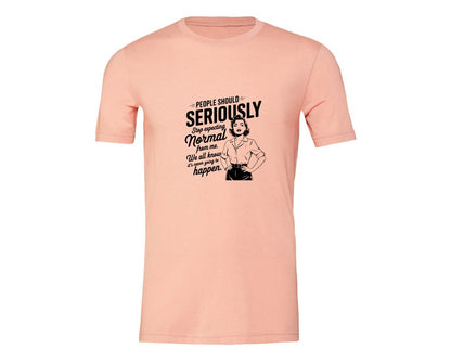 brand:Generic|color:Heather Peach|Vintage Funny Trendy Woman Shirt Design Graphic T-Shirt