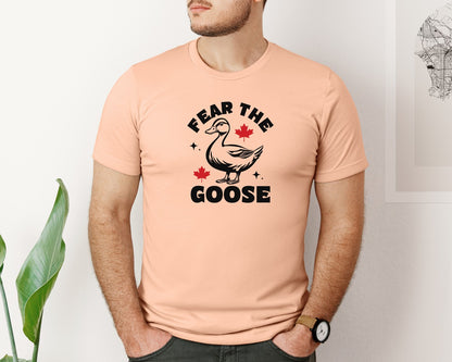 brand:Bella Canvas|color:Heather Peach|Elbows Up Canada Elbows Up Graphic T-Shirt