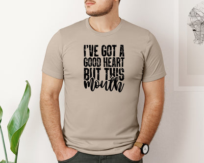 brand:Bella Canvas|color:Heather Tan|Sarcastic Quotes Funny Graphic T-Shirt