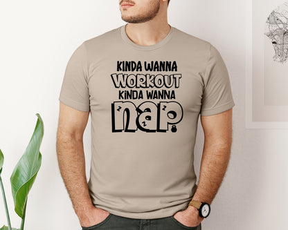 brand:Bella Canvas|color:Heather Tan|Workout Gym Tank Exercise Graphic T-Shirt