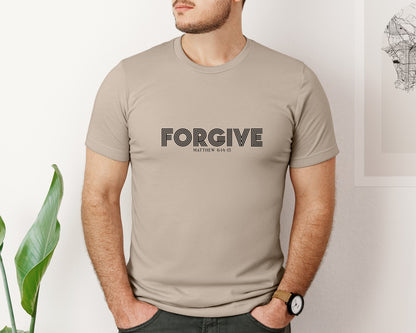 brand:Bella Canvas|color:Heather Tan|Christian Jesus Faith 2 Graphic T-Shirt