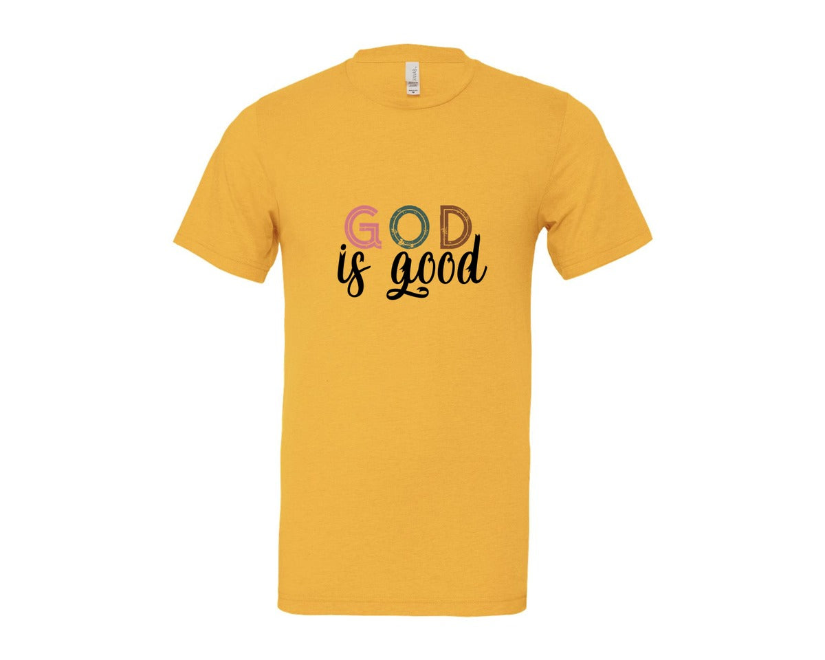brand:Bella Canvas|color:Heather Yellow Gold|Boho Christian Religious Graphic T-Shirt