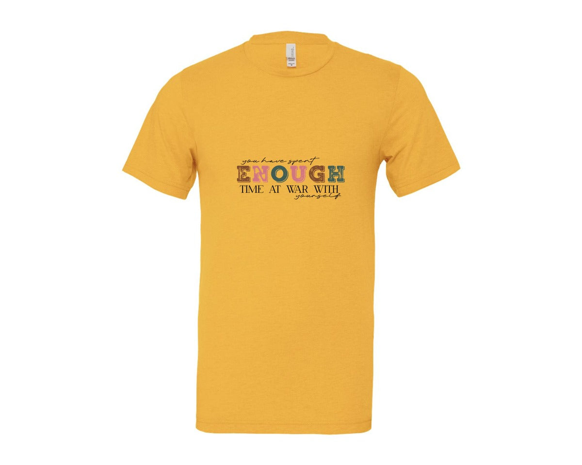 brand:Bella Canvas|color:Heather Yellow Gold|Christian Quotes Design 6 Graphic T-Shirt
