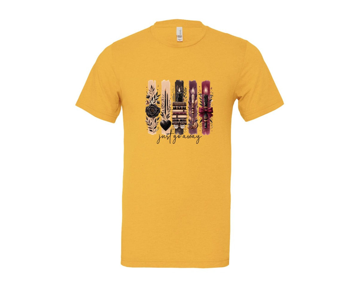 brand:Bella Canvas|color:Heather Yellow Gold|Bookish Book Lover Reading Booktok 2 Graphic T-Shirt