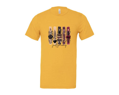 brand:Bella Canvas|color:Heather Yellow Gold|Bookish Book Lover Reading Booktok 2 Graphic T-Shirt