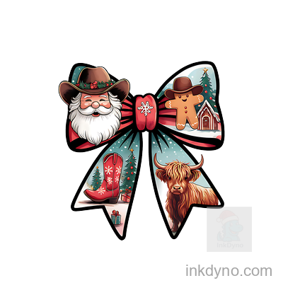 Howdy christmas coquette png