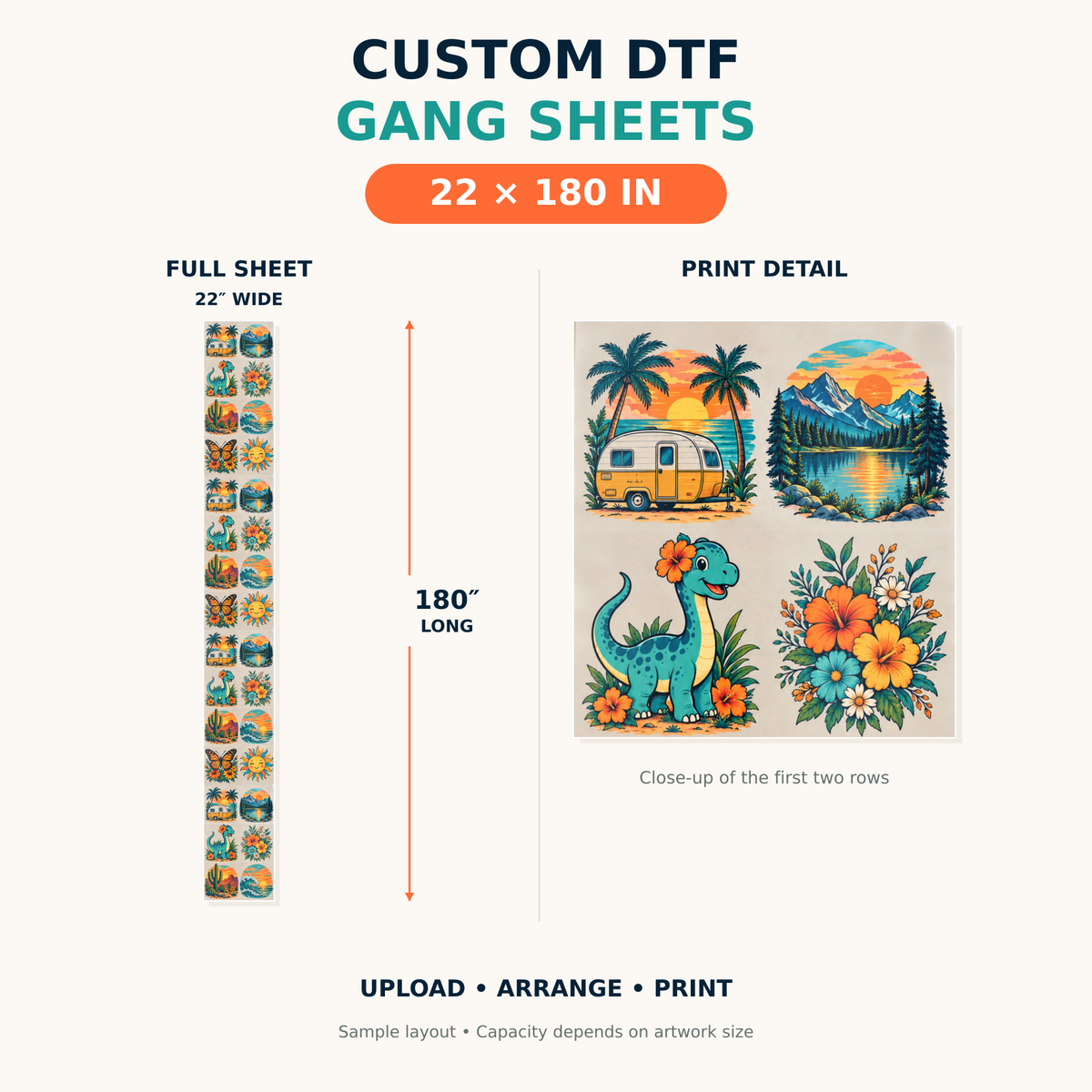 Custom DTF Gang Sheet Builder – Build Your Gang Sheet Online