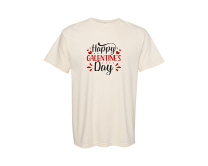 brand:Comfort Colors|color:Ivory|Happy Galentines Day 4 Graphic T-Shirt