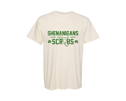 brand:Comfort Colors|color:Ivory|St Patricks Day Shenanigans 2 Graphic T-Shirt