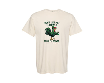 brand:Comfort Colors|color:Ivory|Funny St Patricks Chicken Coffee Graphic T-Shirt