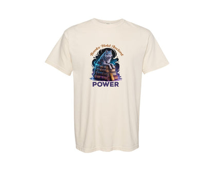 brand:Comfort Colors|color:Ivory|Fantasy Book Graphic T-Shirt
