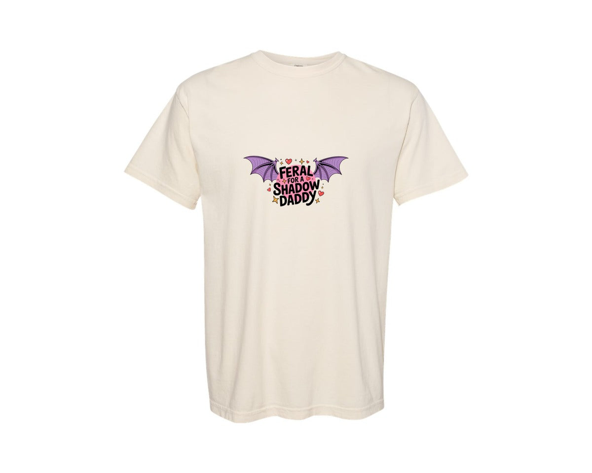 brand:Comfort Colors|color:Ivory|Feral Shadow Daddy Fantasy 2 Graphic T-Shirt