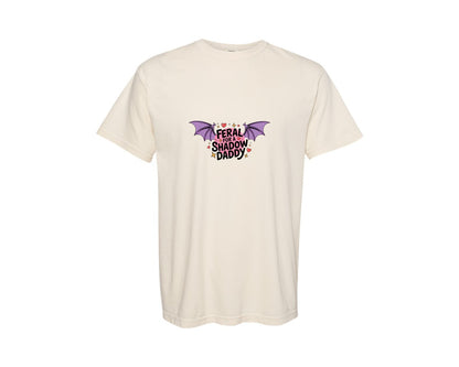 brand:Comfort Colors|color:Ivory|Feral Shadow Daddy Fantasy 2 Graphic T-Shirt