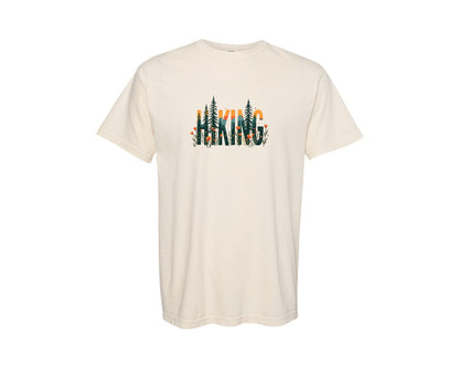 brand:Comfort Colors|color:Ivory|Nature Word Mountains Wildflowers Graphic T-Shirt