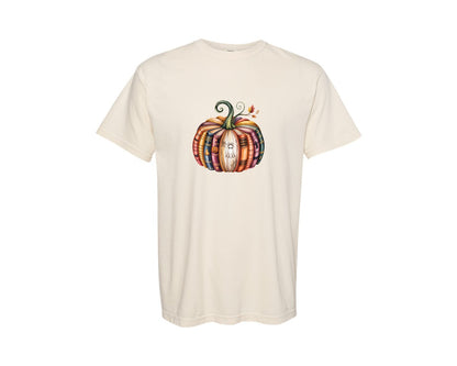 brand:Comfort Colors|color:Ivory|Book Pumpkin Halloween T Shirt Graphic T-Shirt