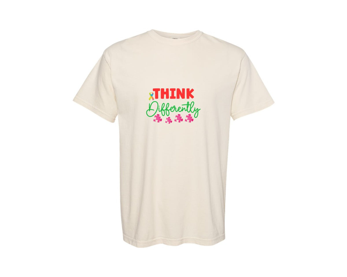 brand:Comfort Colors|color:Ivory|Autism Quotes 12 Graphic T-Shirt