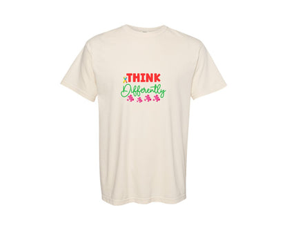 brand:Comfort Colors|color:Ivory|Autism Quotes 12 Graphic T-Shirt