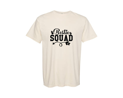 brand:Comfort Colors|color:Ivory|Bestie Squad 91 Graphic T-Shirt