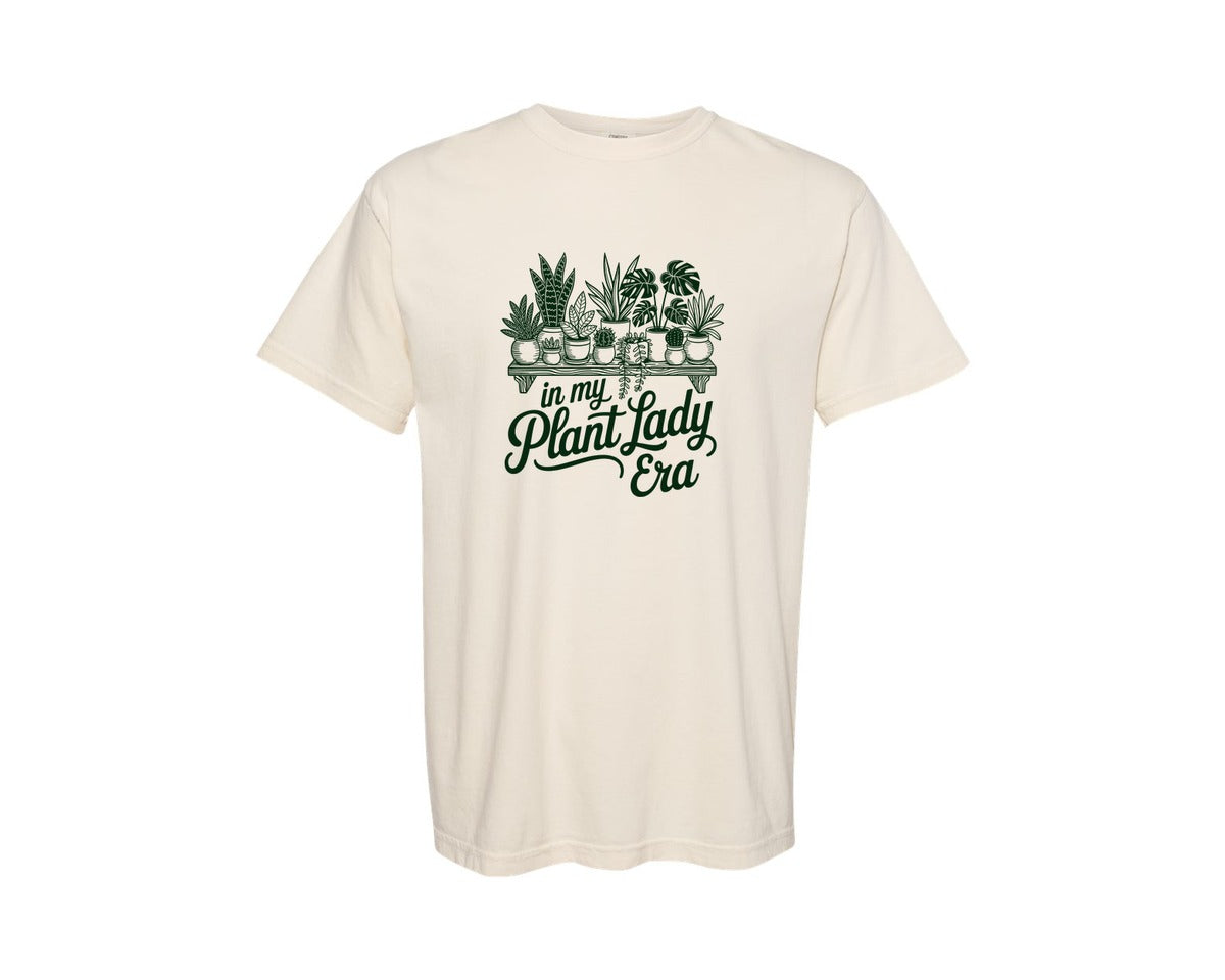 brand:Comfort Colors|color:Ivory|Funny Plant Lover Plant Lady 7 Graphic T-Shirt