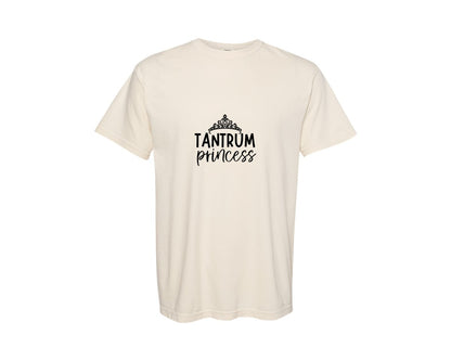 brand:Comfort Colors|color:Ivory|Tantrum Princess Graphic T-Shirt