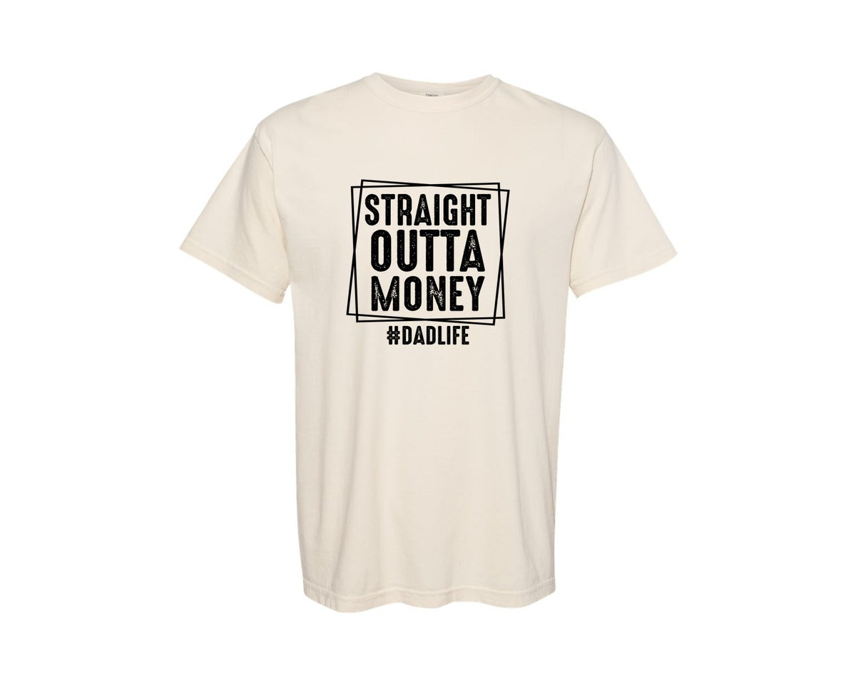 brand:Comfort Colors|color:Ivory|Dad Fathers Day 5 Graphic T-Shirt