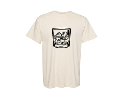 brand:Comfort Colors|color:Ivory|Raise A Glass To Life Graphic T-Shirt