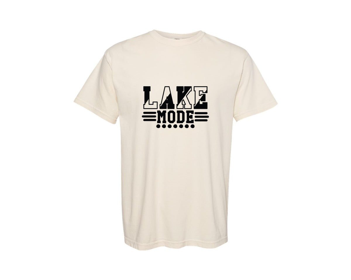 brand:Comfort Colors|color:Ivory|Lake Mode 24 Graphic T-Shirt