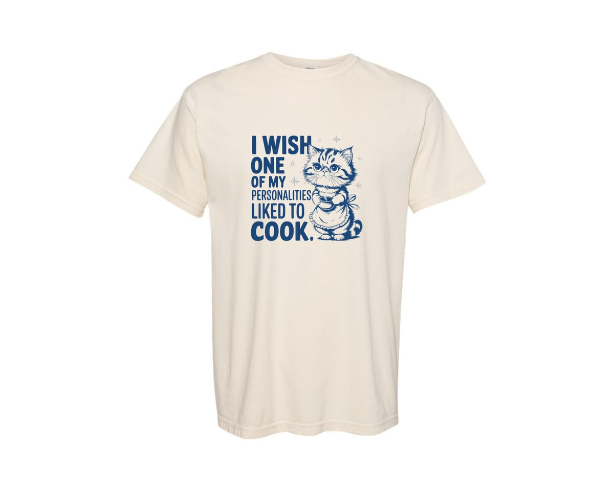 brand:Comfort Colors|color:Ivory|I Wish One Of My Personalities Liked 2 Graphic T-Shirt