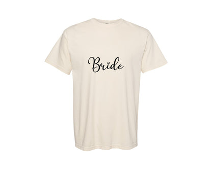 brand:Comfort Colors|color:Ivory|Bride Wedding 2 Graphic T-Shirt