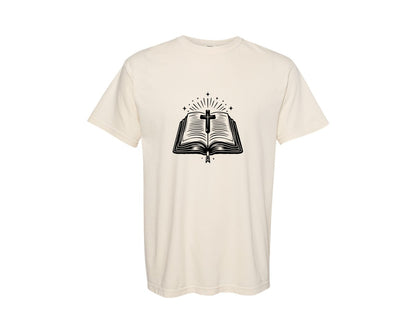 brand:Comfort Colors|color:Ivory|Christian Religious Graphic T-Shirt