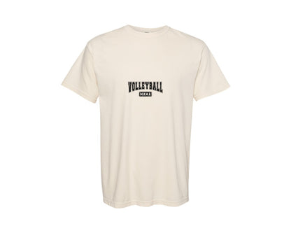 brand:Comfort Colors|color:Ivory|Volleyball Mom Volleyball Mama 4 Graphic T-Shirt