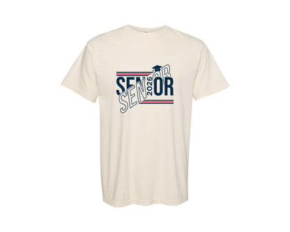 brand:Comfort Colors|color:Ivory|Senior 2026 Class Of 2026 Graphic T-Shirt